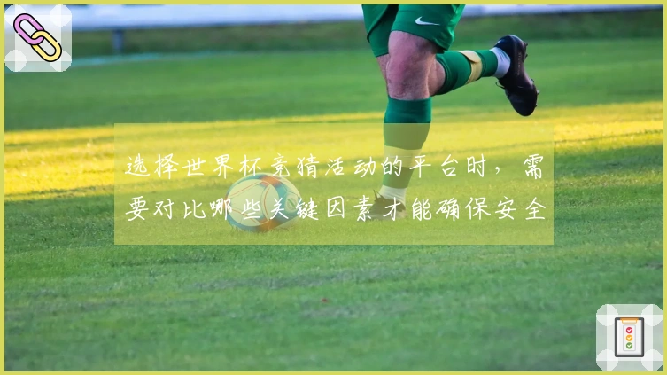 选择世界杯竞猜活动的平台时，需要对比哪些关键因素才能确保安全和公正？